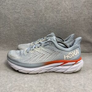 Hoka One One Womens Shoes Size 10 Clifton 8 Blue Running Sneakers 1119394 BFPA